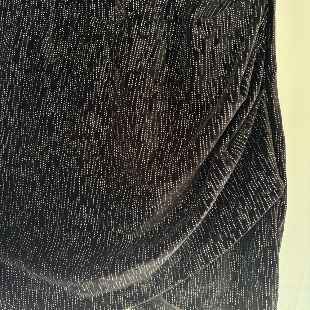 Luxxel Shimmering Black Strapless Dress - Picture 2 of 4